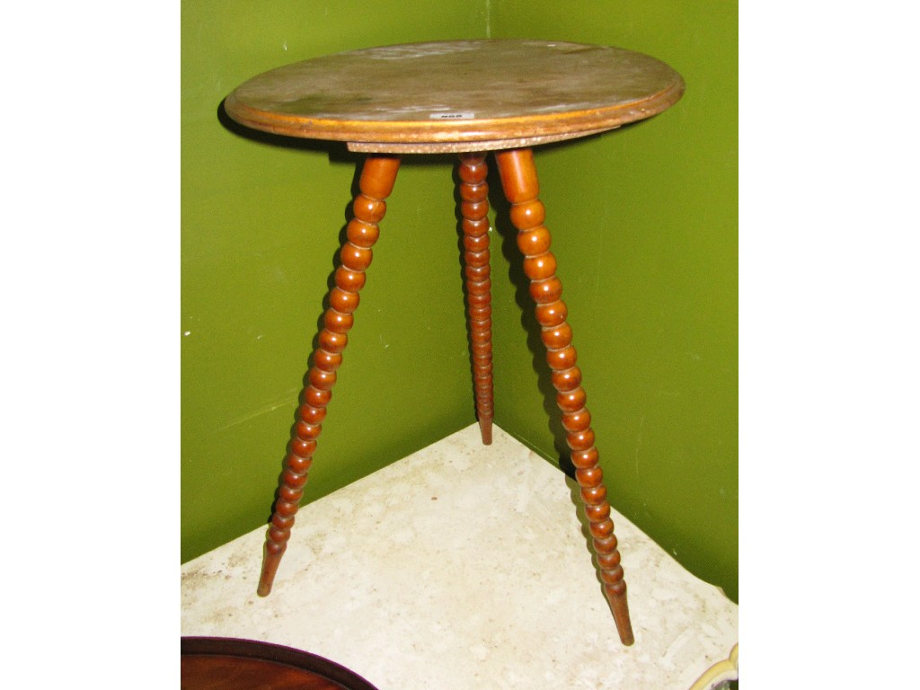 Appraisal: th century occasional table plant stand