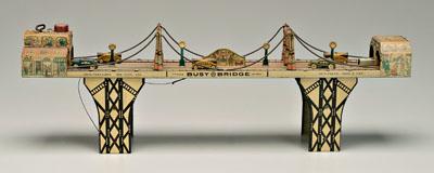 Appraisal: Louis Marx Busy Bridge toy marked Busy Bridge Louis Marx