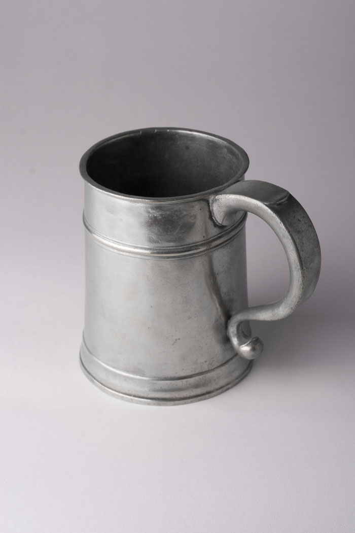 Appraisal: PEWTER MUG FREDERICK BASSETT - New York City circa -