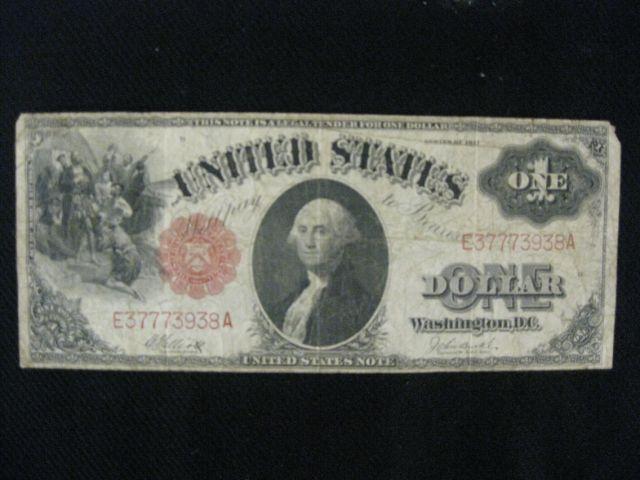 Appraisal: U S Legal Tender Note large size very good