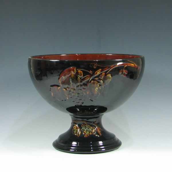 Appraisal: J W McCoy Olympia Punch Bowl unmarked ''h x ''w