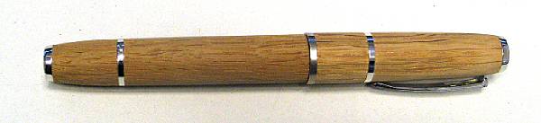 Appraisal: OMAS Oak and Silver Krug Limited Edition Fountain Pen Sensual