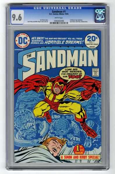 Appraisal: Sandman CGC D C Comics Winter Click for full description