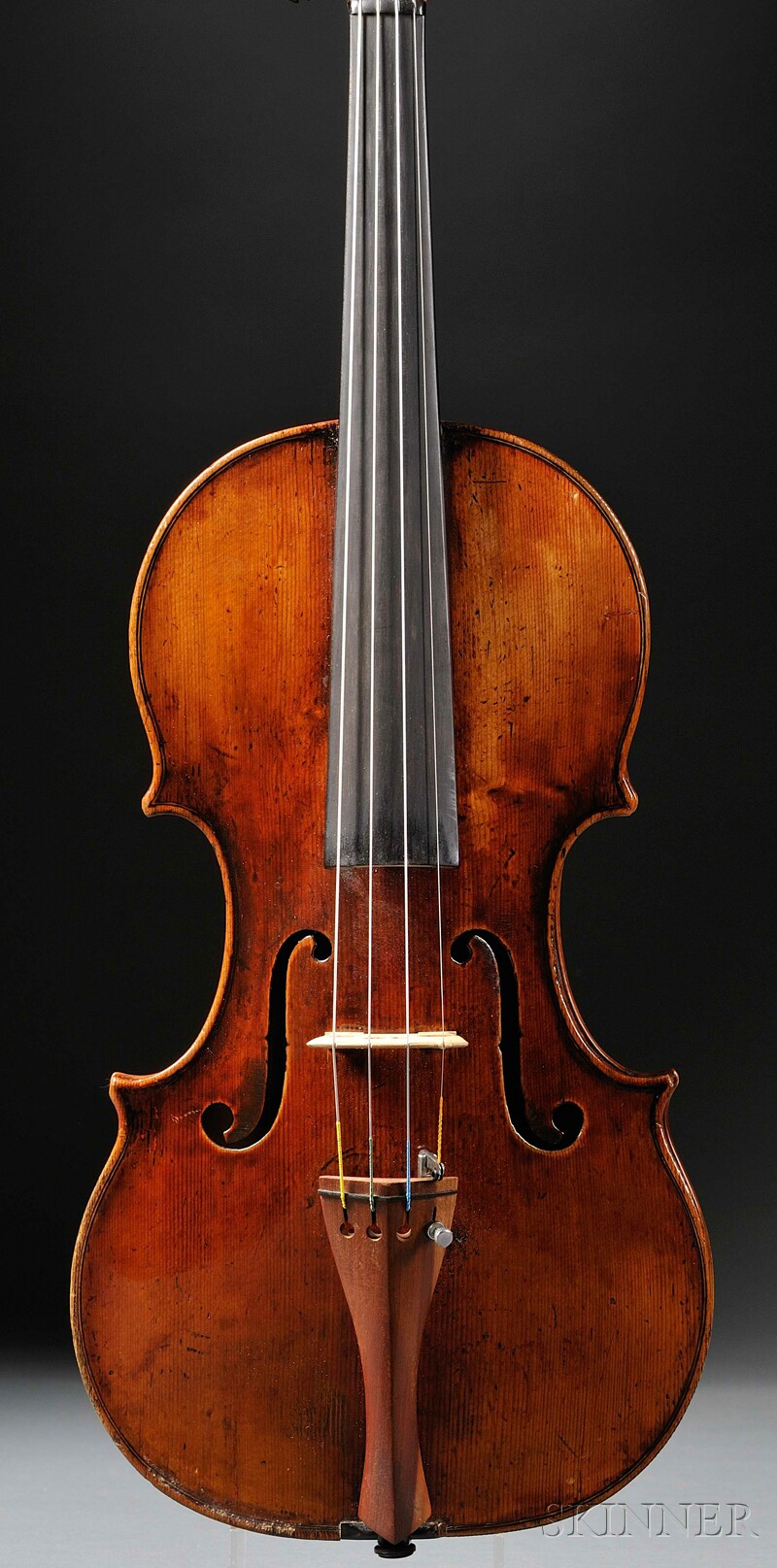 Appraisal: Italian Violin c School of Andrea Guarneri possibly composite length