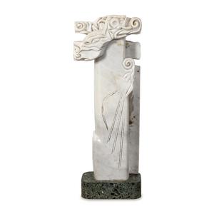 Appraisal: Harriet Ganeles Fischman th Century Environmental Tree Italian marble marked