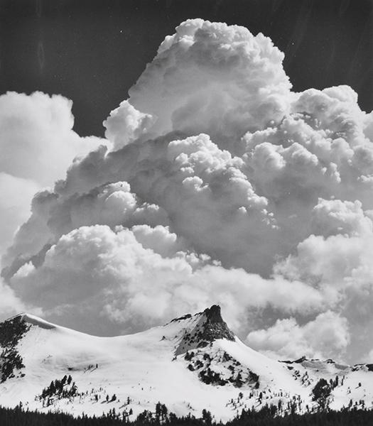 Appraisal: ANSEL ADAMS American - Unicorn Peak and Thunderclouds Yosemite National