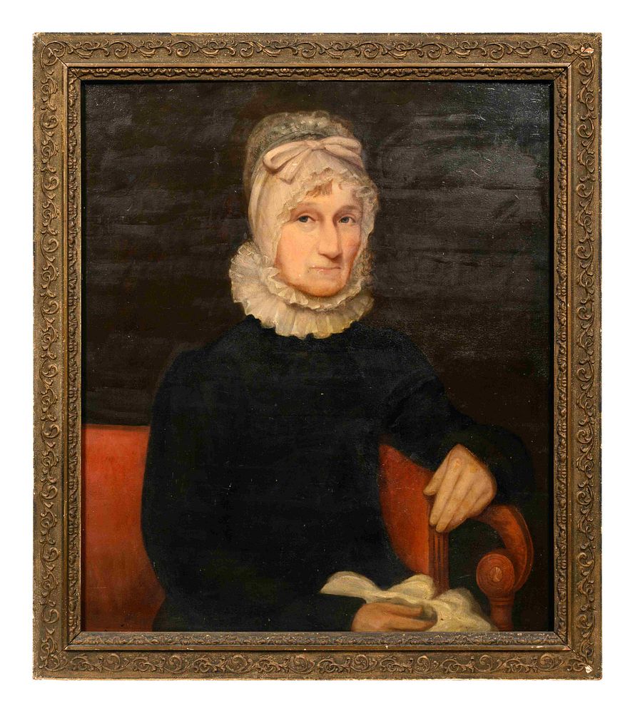 Appraisal: American School th Century American School th Century Portrait of