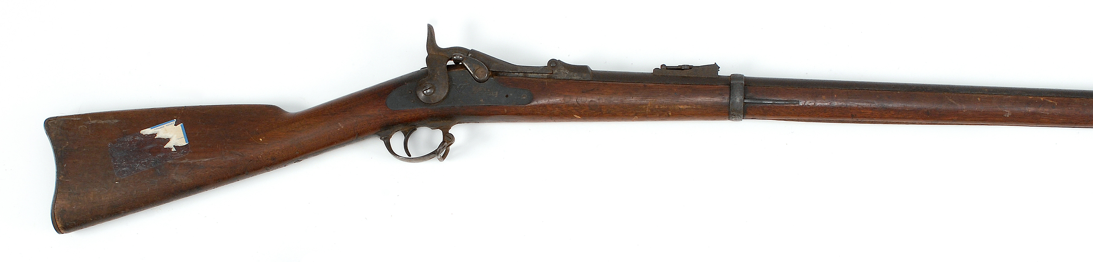 Appraisal: U S MODEL SPRINGFIELD TRAPDOOR RIFLE - cal Serial Blued