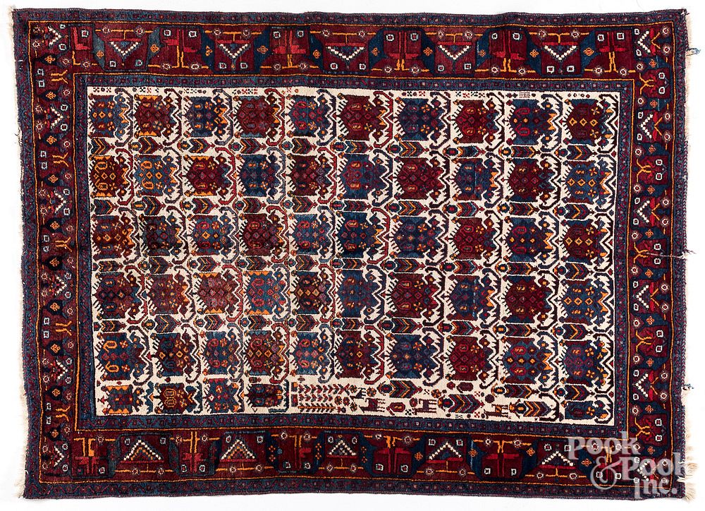 Appraisal: Contemporary oriental carpet Contemporary oriental carpet ' x ' Condition