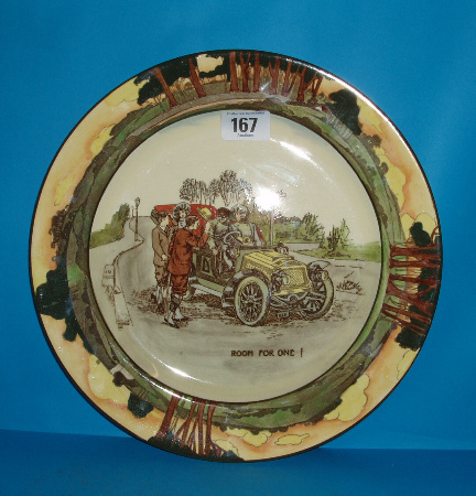 Appraisal: Motoring Seriesware Plate Room For One D Impressed Date Small