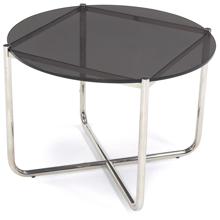 Appraisal: Ludwig Mies van der Rohe MR occasional table probably by