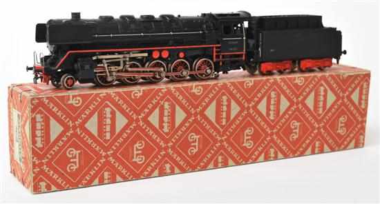 Appraisal: M rklin HO Gauge GN Steam Locomotive And Tender black