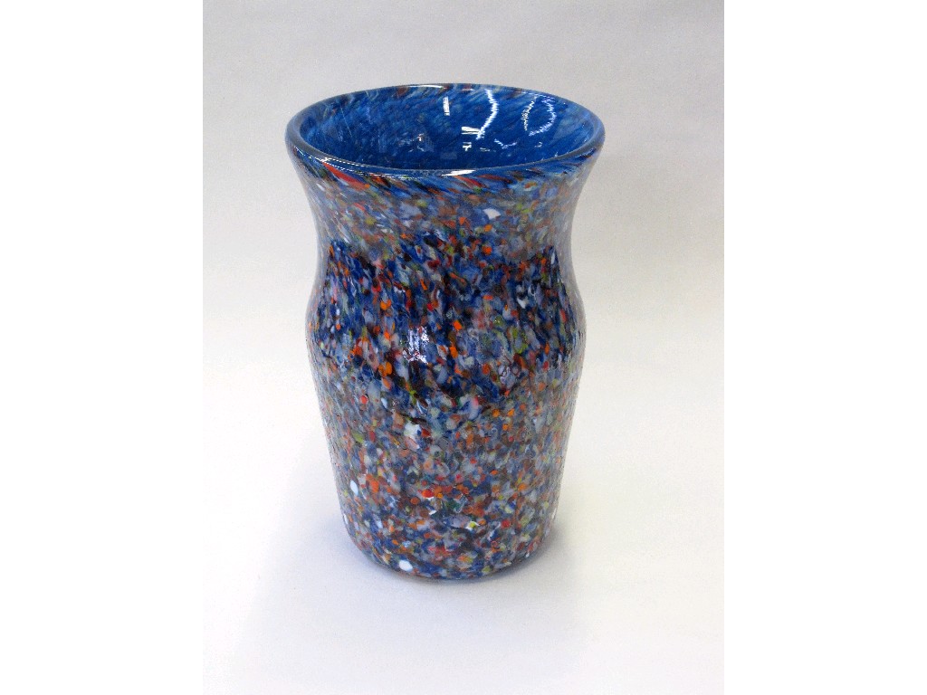 Appraisal: Strathearn multicoloured glass vase