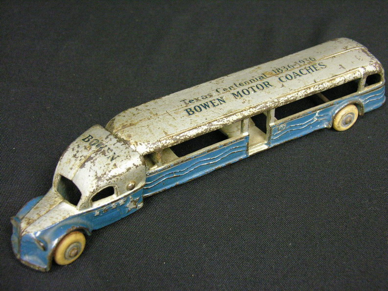 Appraisal: ARCADE BOWEN TEXAS CENTENNIAL CAST IRON TRUCK Bowen Motor Coaches