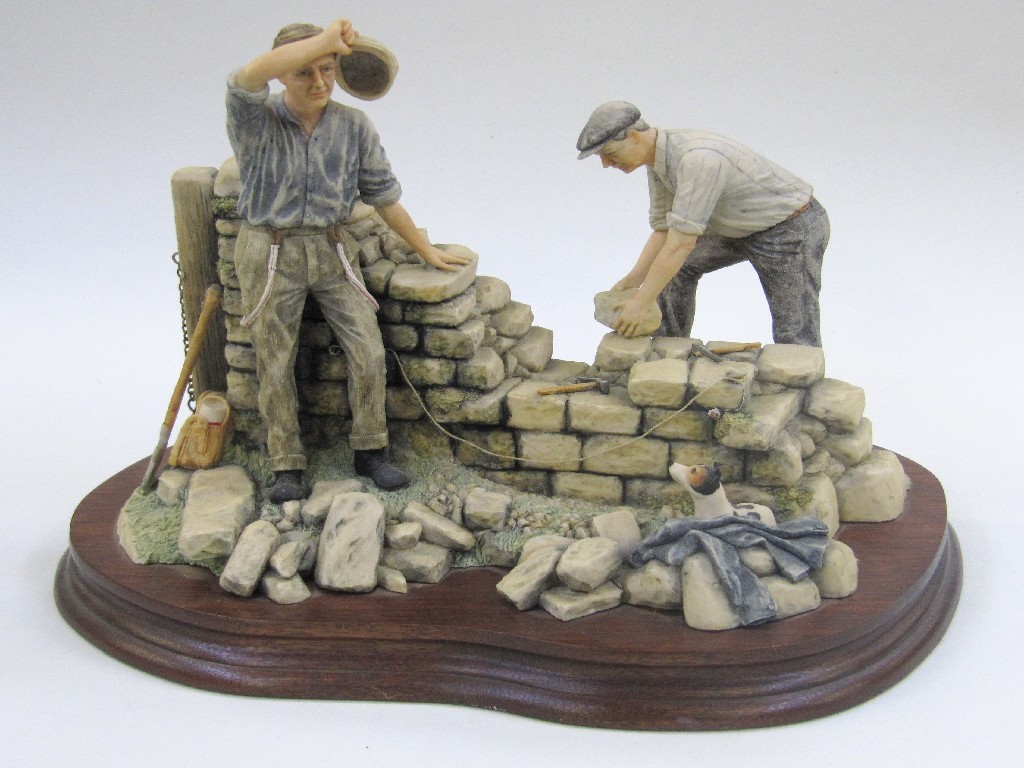 Appraisal: Border Fine Arts model 'A warm day walling' model no