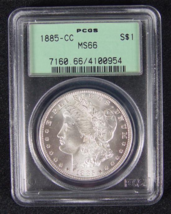 Appraisal: -CC Morgan Dollar PCGS certified and graded MS Another super