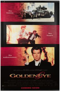 Appraisal: GoldenEye United Artists Two posters including the two-sided Subway Advance