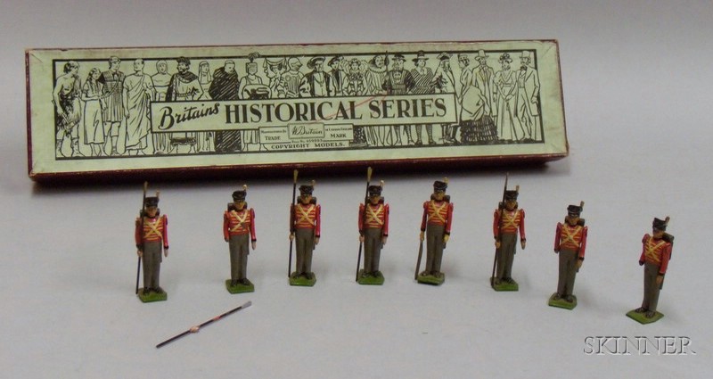 Appraisal: Britains Boxed Set No Line Infantry with Pikes pre-war boxed