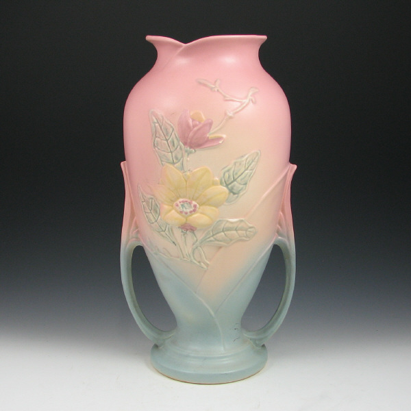 Appraisal: Hull Magnolia Matte - Floor Vase - Mint Magnolia Matte