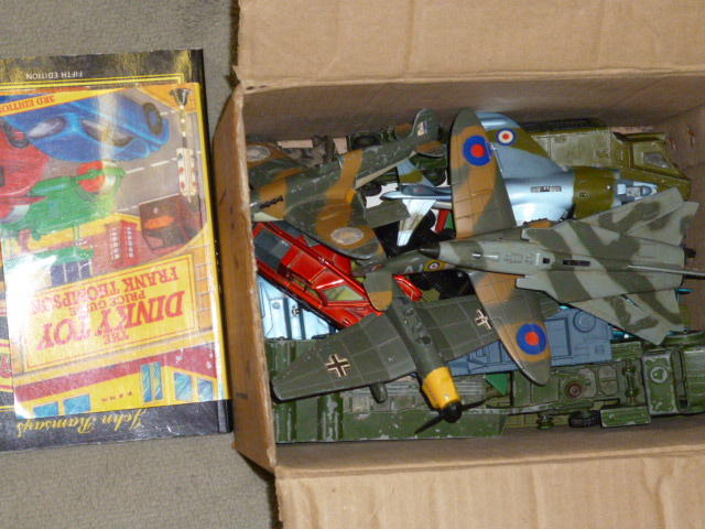 Appraisal: Eighteen Dinky mainly large space military and film related models