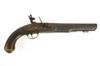 Appraisal: PISTOL - Boarding pistol brass bound flintlock W Ketland Co