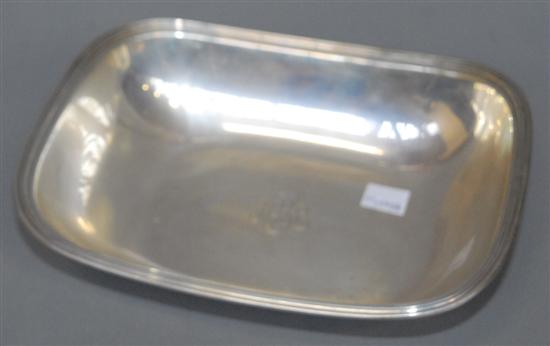 Appraisal: TIFFANY CO STERLING SILVER BOWL Marked M With reeded rim