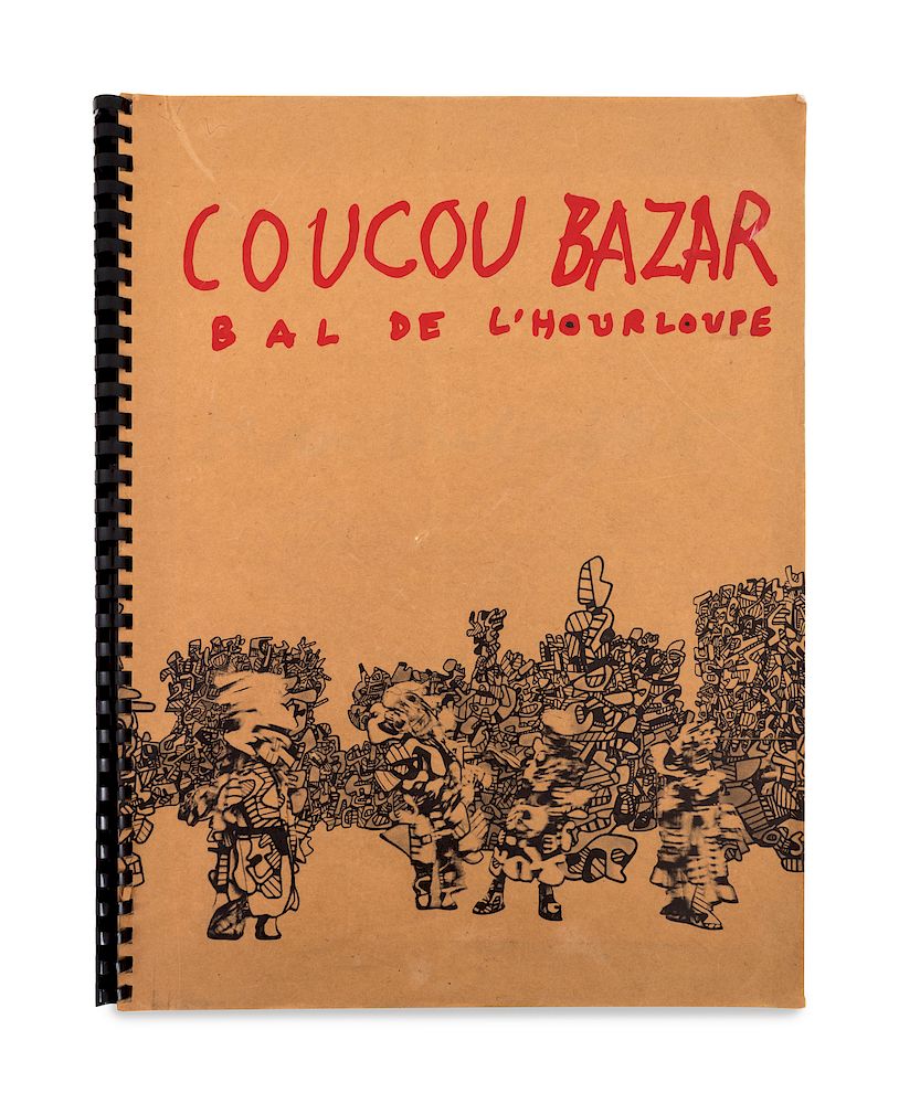 Appraisal: Jean Dubuffet French Coucou Bazar Bal de l'Hourloupe Jean Dubuffet