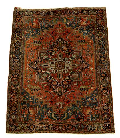 Appraisal: Heriz carpet northwest persia circa ft x ft in -