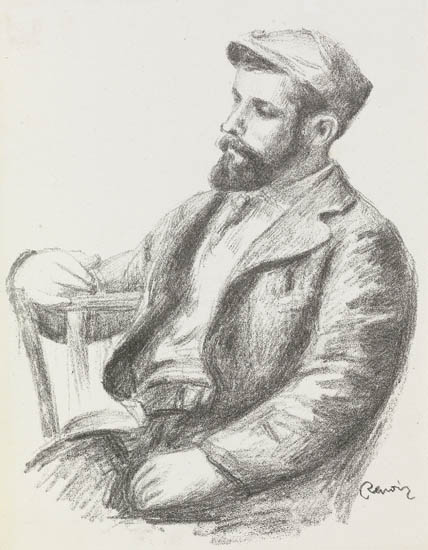 Appraisal: PIERRE-AUGUSTE RENOIR Louis Valtat Lithograph x mm x inches full