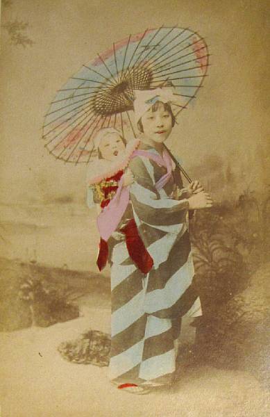 Appraisal: Artist Unknown Scenes of Japan s An album of hand-colored