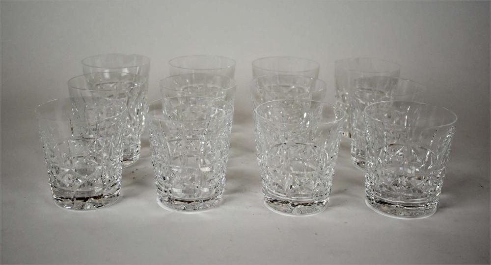 Appraisal: SET OF TWELVE WATERFORD CUT GLASS TUMBLERSMarked on the underside