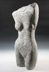 Appraisal: STONE SCULPTURE - Standing Female Nude Torso in granite by