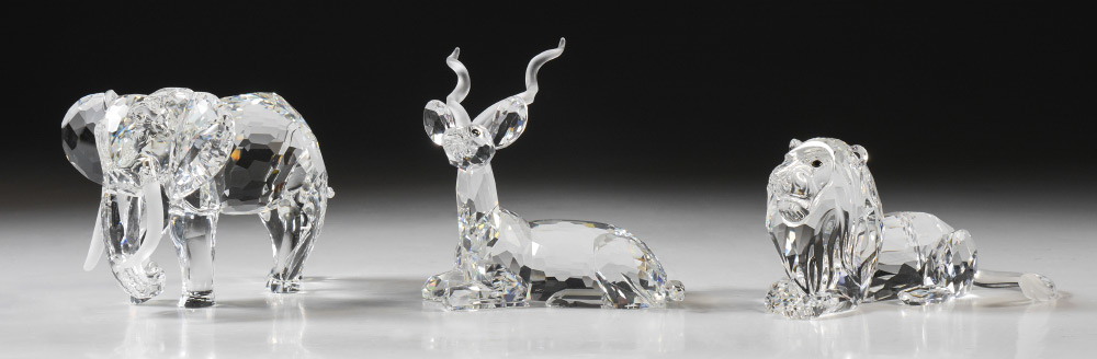 Appraisal: SWAROVSKI CRYSTAL INSPIRATION AFRICA SERIES ELEPHANT Martin Zendron designer ''