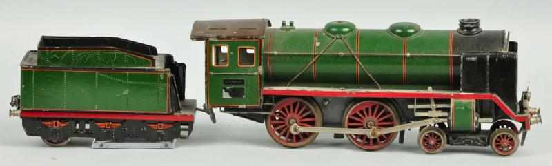 Appraisal: Marklin Gauge Steam-Type Locomotive Tender Description German Circa s Clockwork