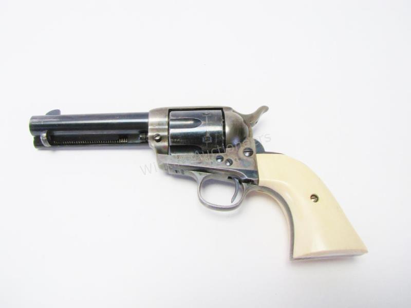 Appraisal: Colt Pre-War Single Action Army Revolver-Blued round barrel Blued Fluted