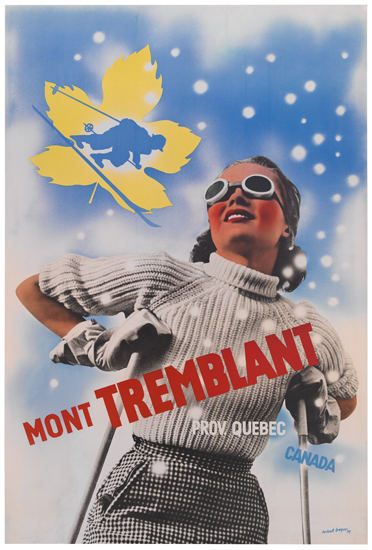 Appraisal: HERBERT BAYER - MONT TREMBLANT x inches x cm Condition