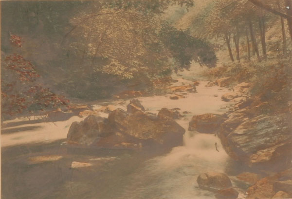 Appraisal: Wallace Nutting American - Jacob's Ladder Brook and The Swimming