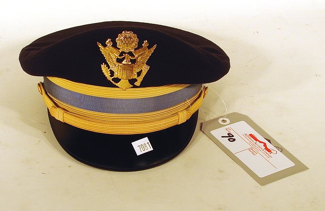 Appraisal: US Army officer's visor cap made by Flight Ace Excellent