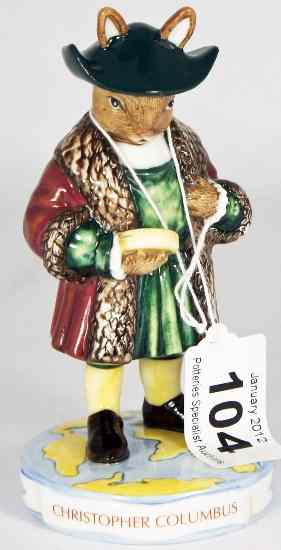 Appraisal: Royal Doulton Bunnykins figure Christopher Columbus DB from the Explorers