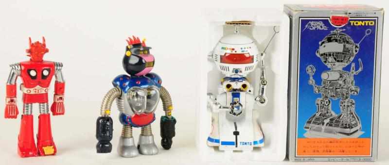 Appraisal: Lot of Popy Robots Includes Mach Baron GA- Tonto and