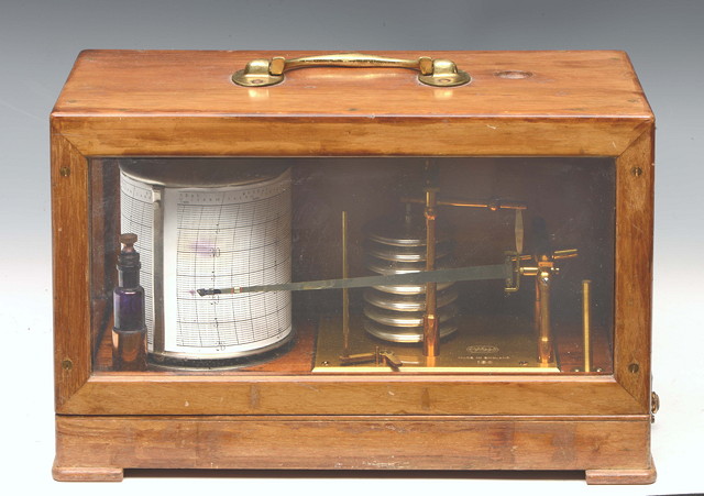 Appraisal: AN EARLY TH CENTURY BAROGRAPH by Casella London No within