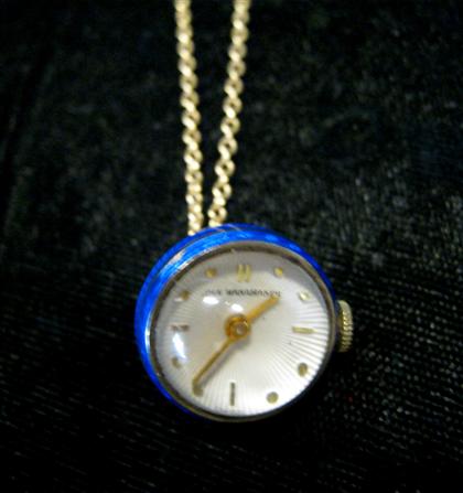 Appraisal: Lady's pendant watch John Wanamakerhome watch co th century