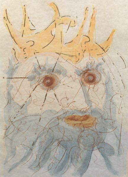 Appraisal: SALVADOR DALI SPANISH - x sheet size x plate size