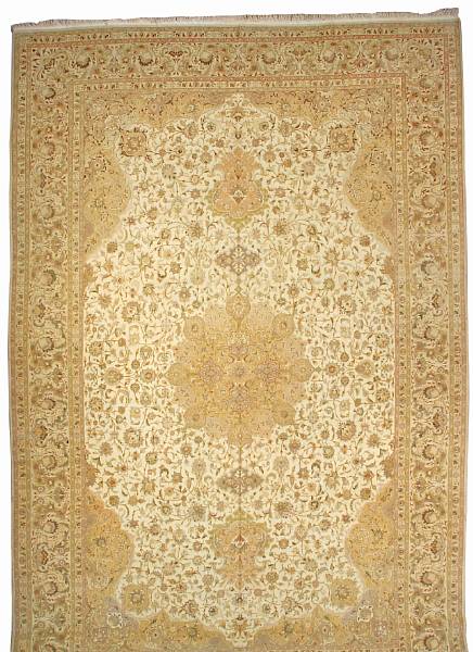 Appraisal: A Tabriz carpet Northwest Persia second half th century size