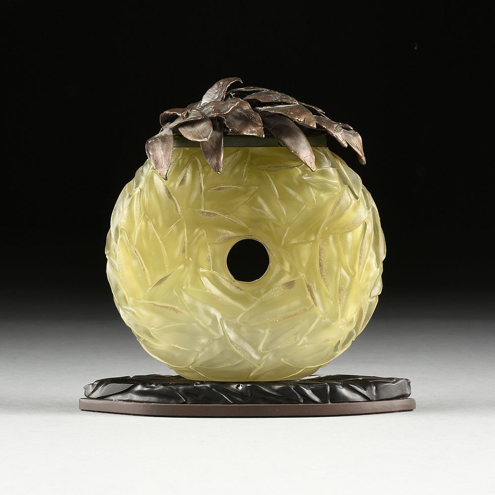 Appraisal: JUDITH LASCOLA American b A SCULPTURE Lidded Vessel JUDITH LASCOLA