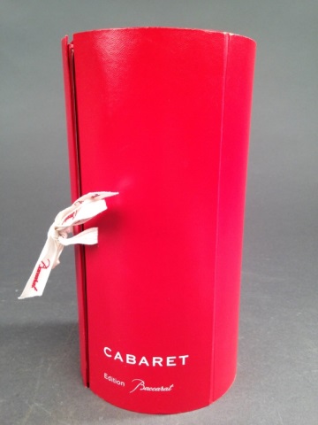 Appraisal: Cabaret Limited Edition Baccarat Perfume Presented in red music box