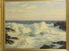 Appraisal: OOC - Surf Crashing Over Rocks by Josef M Arentz