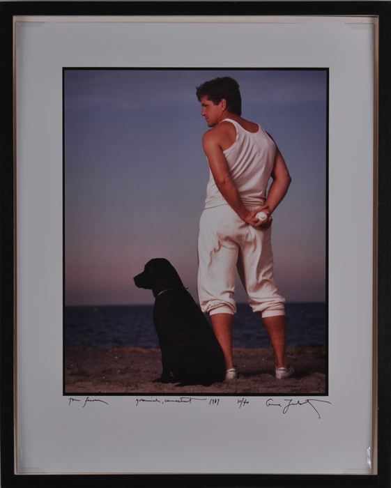 Appraisal: ANNIE LEIBOVITZ b TOM SEAVER GREENWICH CT Cibachrome print x