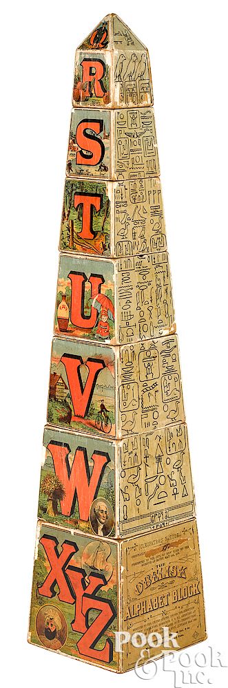 Appraisal: Cleopatra's Needle The Obelisk Cleopatra's Needle The Obelisk paper lithograph