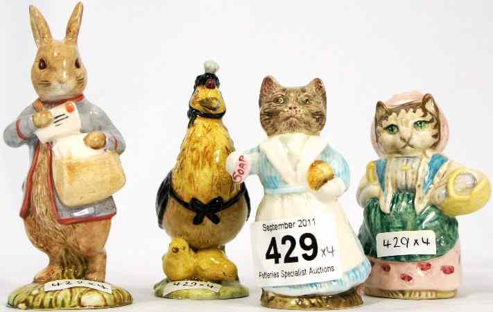 Appraisal: Royal Albert Beatrix Potter Figures Peter with Postbag nip to